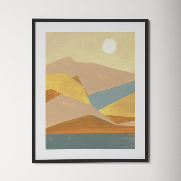Retro Abstract I Southwest Mountains by Danhui Nai Reviews AllModern
